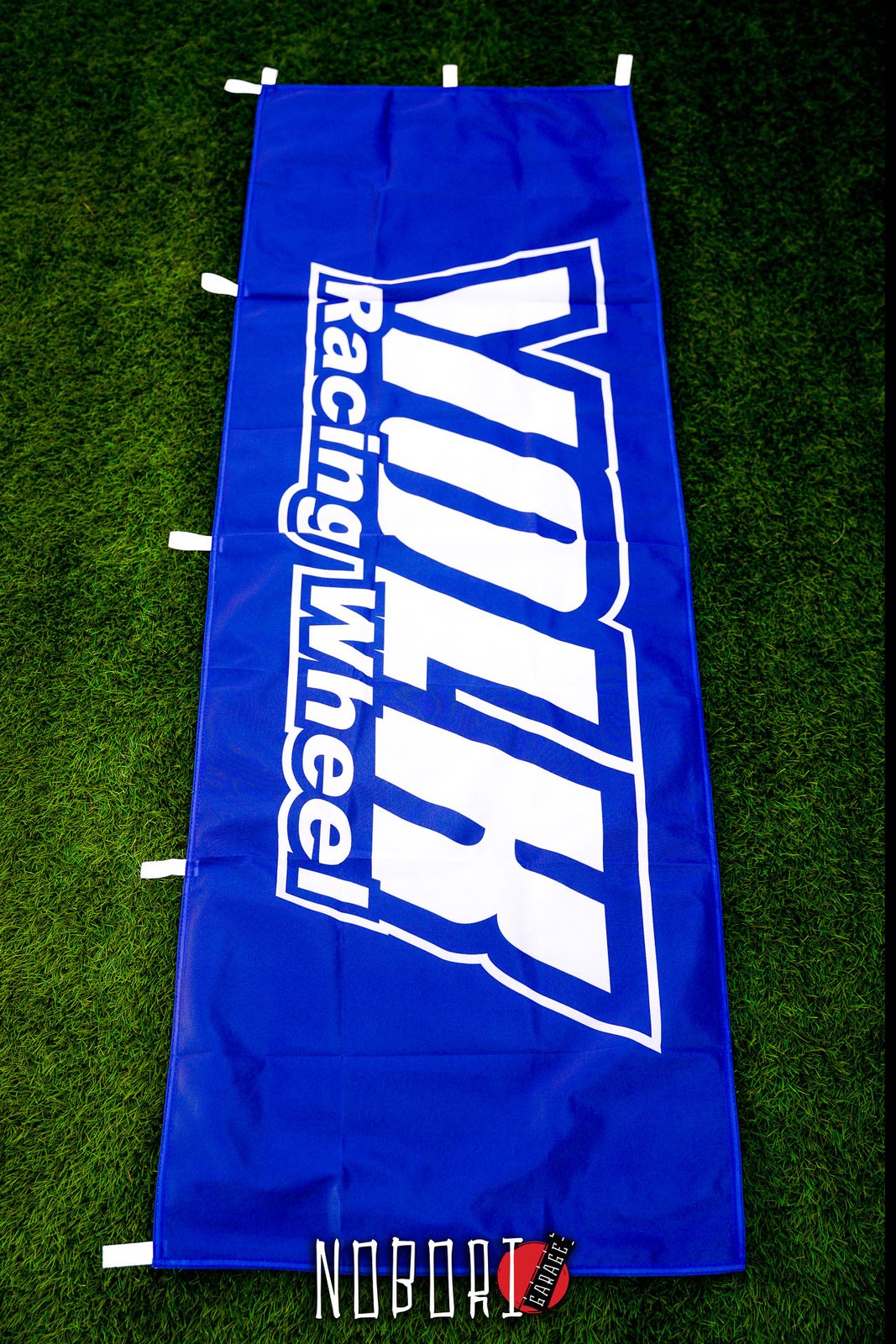 Volk Racing Wheel Nobori Flag (Black/Blue) | NoboriGarage